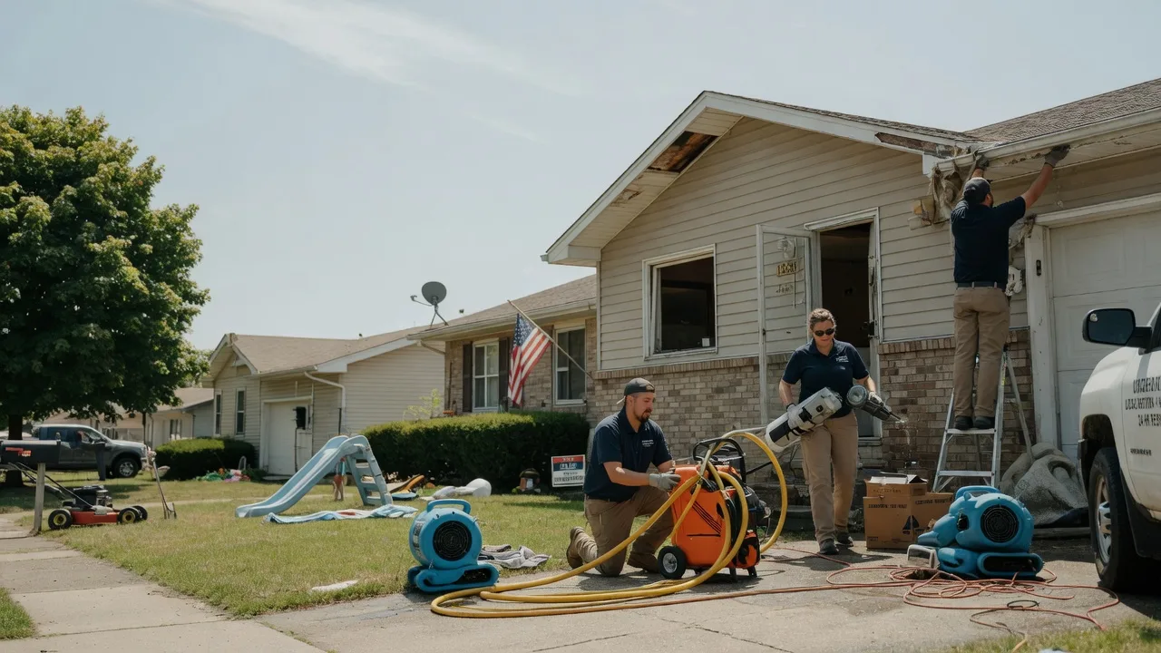 Water Damage Restoration in Kingsbury, IN near me